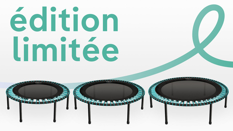 Mini-trampolines bellicon en édition limitée, disponibles en 3 tailles.
