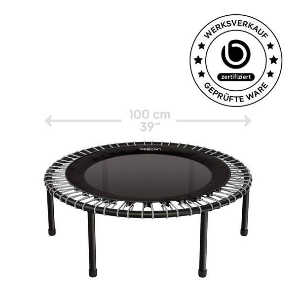 bellicon Minitrampolin mit 100 cm Durchmesser.