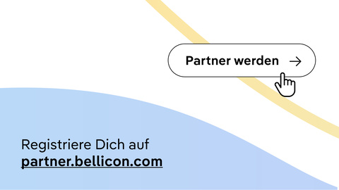 Registration im bellicon Affiliate-Portal.