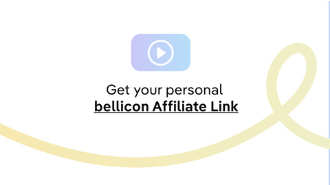 Generate of the bellicon Affiliate-Link.