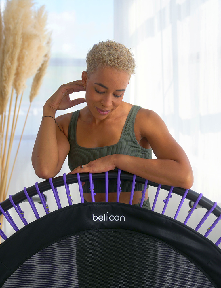 Limited Edition Purple Bungees | bellicon Trampoline Upgrade